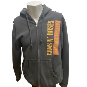 Guns n Roses Night Train zip up hoodie